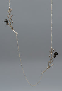 Chee-Me-No-sterling-silver-necklace-birds-Kalled-Gallery