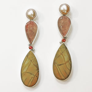 Cherry-Jasper-tourmaline-earrings-kalled