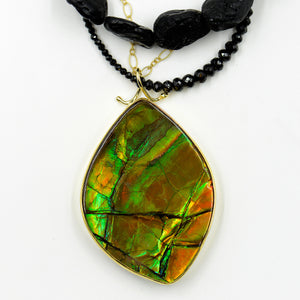 ammonite-22k-gold-pendant-Jennifer-Kalled