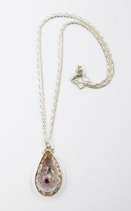 agate-drusy-garnet-sterling-silver-pendant-Jennifer-Kalled