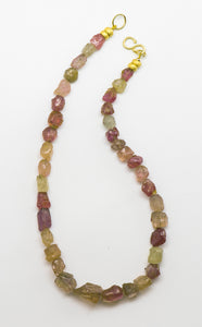 Jennifer-Kalled-chunky-sapphire-beaded-necklace-18k-gold
