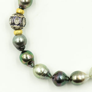 tahitian-pearl-diamond-encrusted-sterling-silver-necklace-Jennifer-Kalled