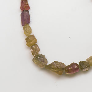 Jennifer-Kalled-chunky-sapphire-beaded-necklace-18k-gold
