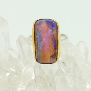 Jennifer-Kalled-australian-boulder-opal-ring-gold-kalled-gallery