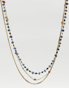 Jennifer-Kalled-3-strand-18k-gold-chain-necklace-tanzanite-sapphires