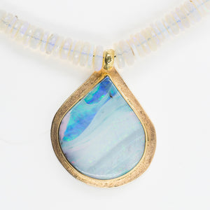 australian-boulder-opal-beaded-opal-pendant-necklace-Jennifer-Kalled