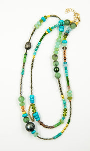 Jennifer-Kalled-gem-beaded-chain-necklace-34-inch-kalled-gallery