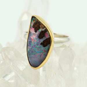 Jennifer-Kalled-australian-boulder-opal-ring-gold-kalled-gallery