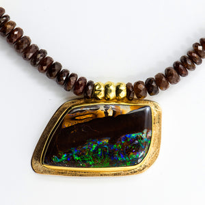 opalized-wood-australian-boulder-opal-22k-18k-14-gold-Jennifer-Kalled