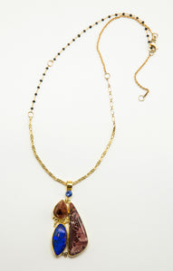 Jennifer-Kalled-apache-sage-boulder-opal-pendant-22k-18k-sterling-silver