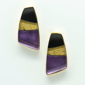 black-jade-18k-gold-amethyst-earrings-22k-18k-Jennifer-Kalled