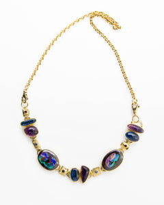 australian-boulder-opal-yowah-tanzanite-sapphire-amethyst-Octopus-Garden-Jennifer-Kalled