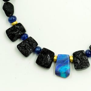 opal-black-tourmaline-gold-bead-lava-rock-necklace-Jennifer-Kalled