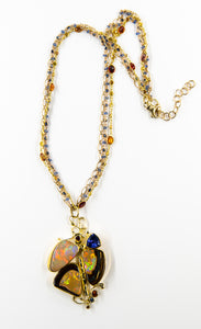 boulder-opal-yowah-gold-tanzanite-Jennifer-Kalled