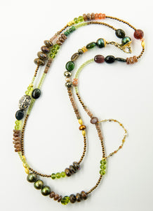 gem-beaded-chain-necklace-peridot-tourmaline-18k-Jennifer-Kalled