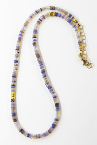 boulder-opal-beaded-necklace-gold-Jennifer-Kalled