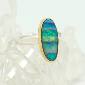 Jennifer-Kalled-australian-boulder-opal-ring-kalled-gallery