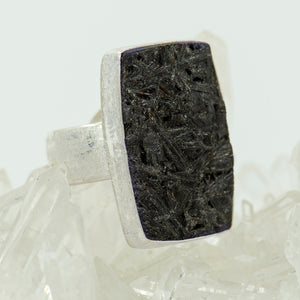 black-tourmaline-sterling-silver-ring-Jennifer-Kalled