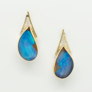 Jennifer-Kalled-australian-boulder-opal-lily-earrings-post-kalled-gallery