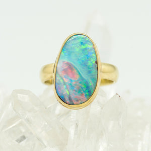 Jennifer-Kalled-boulder-opal-ring-22k-18k-14k_gold