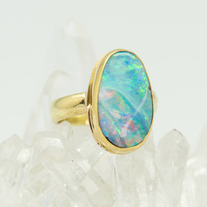 Jennifer-Kalled-boulder-opal-ring-22k-18k-14k_gold