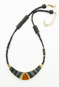 hematite-18k-gold-mexican-opal-18k-gold-beads-spinel-onyx-necklace-Jennifer-Kalled