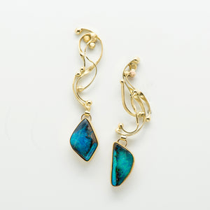 Jennifer-Kalled-australian-boulder-opal-post-22k-18k-gold-earrings