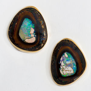 Jennifer-Kalled-boulder-opal-post-earrings
