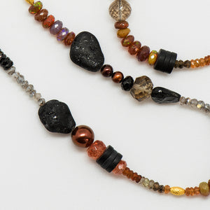 Jennifer-Kalled-gem-beaded-necklace-browns