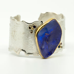Jennifer-Kalled-boulder-opal-cuff-bracelet-sterling-silver-kalled-gallery