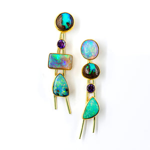 boulder-opal-amethyst-earrings-Jennifer-Kalled