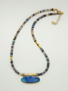 Jennifer-Kalled-Black-opal-22k-18k-gold-pendant-necklace