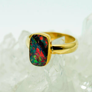 Jennifer-Kalled-Australian-boulder-opal-22k-18k-14k-ring