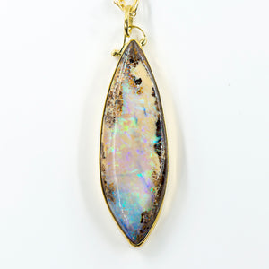 boulder-opal-pendant-gold-Jennifer-Kalled