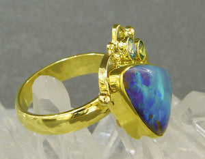 Boulder-Opal-Ring