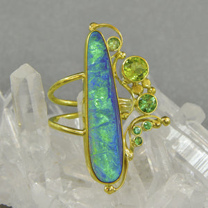 Boulder-Opal-Tsavorite-Ring-Jennifer-Kalled