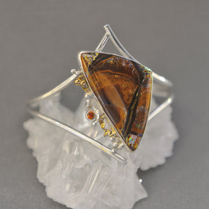 Boulder-opal-cuff-bracelet-sterling-silver-Jennifer-Kalled