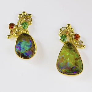 Boulder-opal-earrings-gold-kalled