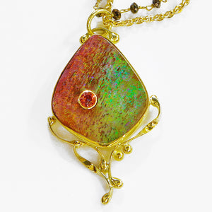 Boulder-Opal-Pendant-Jennifer-Kalled