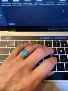 boulder-opal-ring-22k-gold-sterling-silver-band