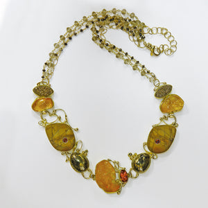 Jennifer-Kalled-Mexican-opal-Jasper-necklace