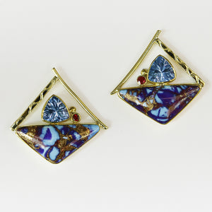 Jennifer-Kalled-purple-turquoise-earrings