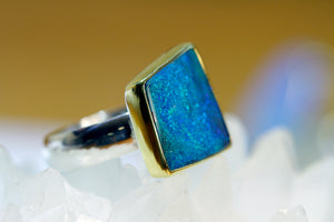 boulder-opal-ring-silver-gold-kalled-kasso