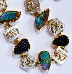 boulder-opal-link-bracelet-gold-silver-kalled-kasso