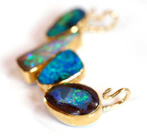 Boulder Opal Slide Necklace