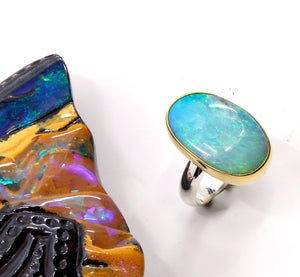 boulder-opal-ring-22k-gold-sterling-silver-band