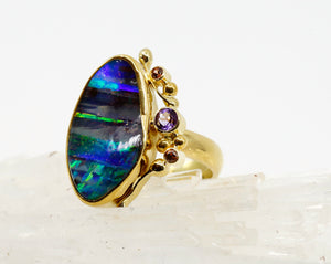 boulder-opal-22k-gold-ring-18k gold-kalled-kasso