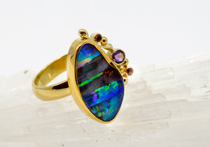 boulder-opal-22k-gold-ring-18k gold-kalled-kasso