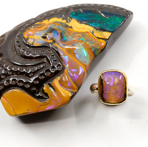 boulder-opal-ring-silver-gold-kalled-kasso