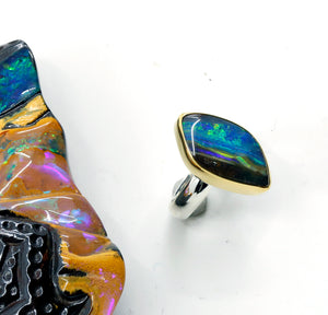 boulder-opal-ring-22k-gold-sterling-silver-band